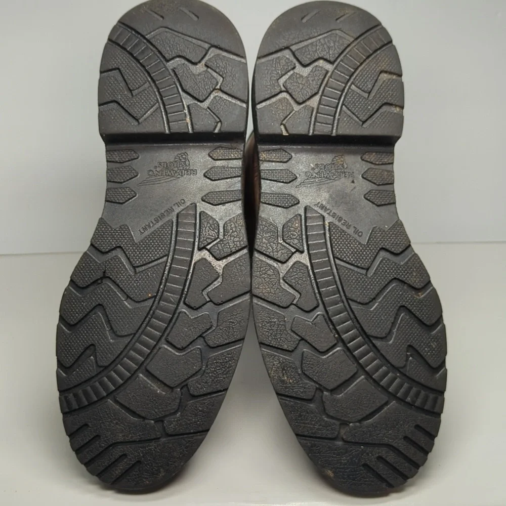 Red Wings Pecos western style pull on work boot men's size 12H (Wide)